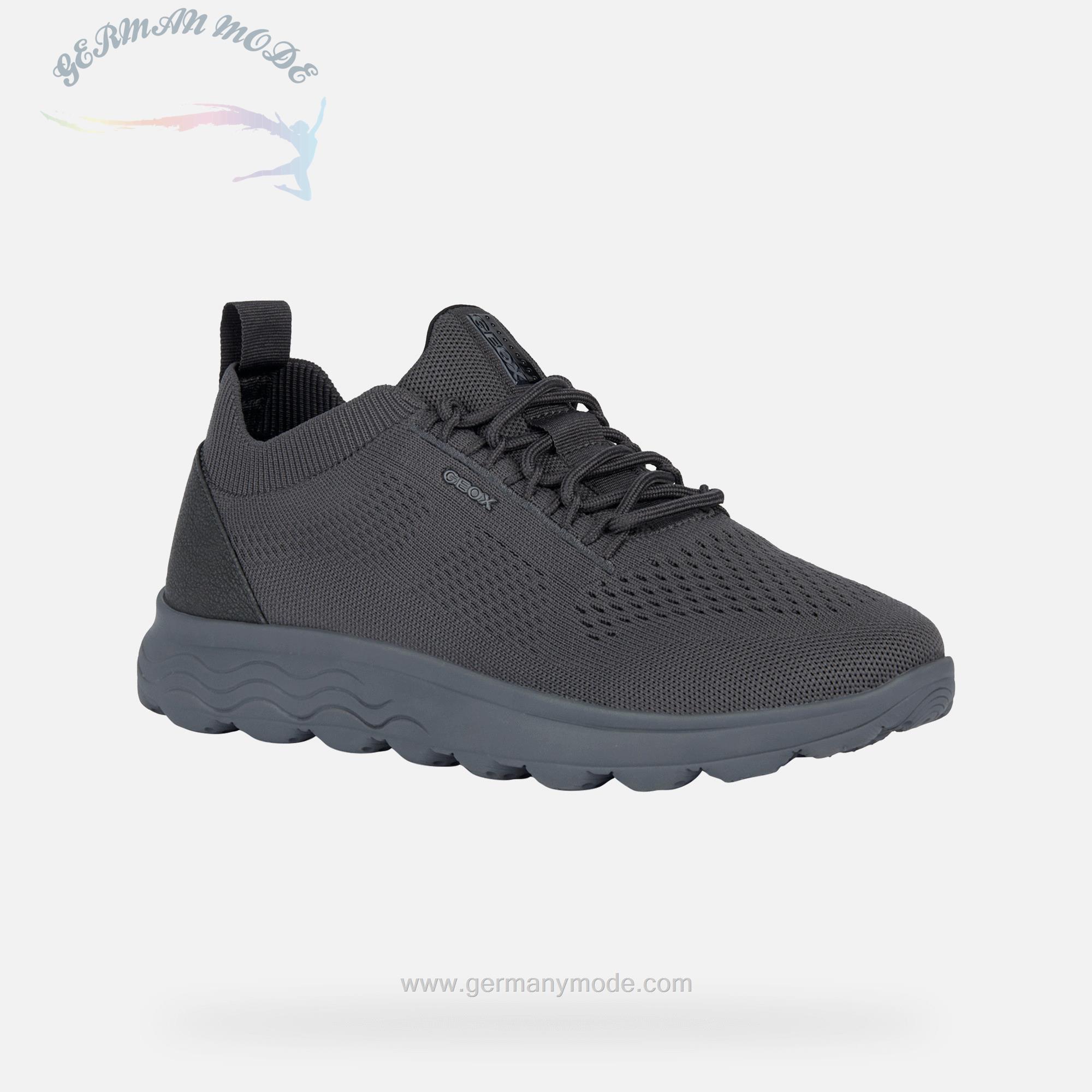 کتانی مردانه جی اوکس ایتالیا GEOX NIEDRIGE SNEAKERS Spherica Herr Graphit