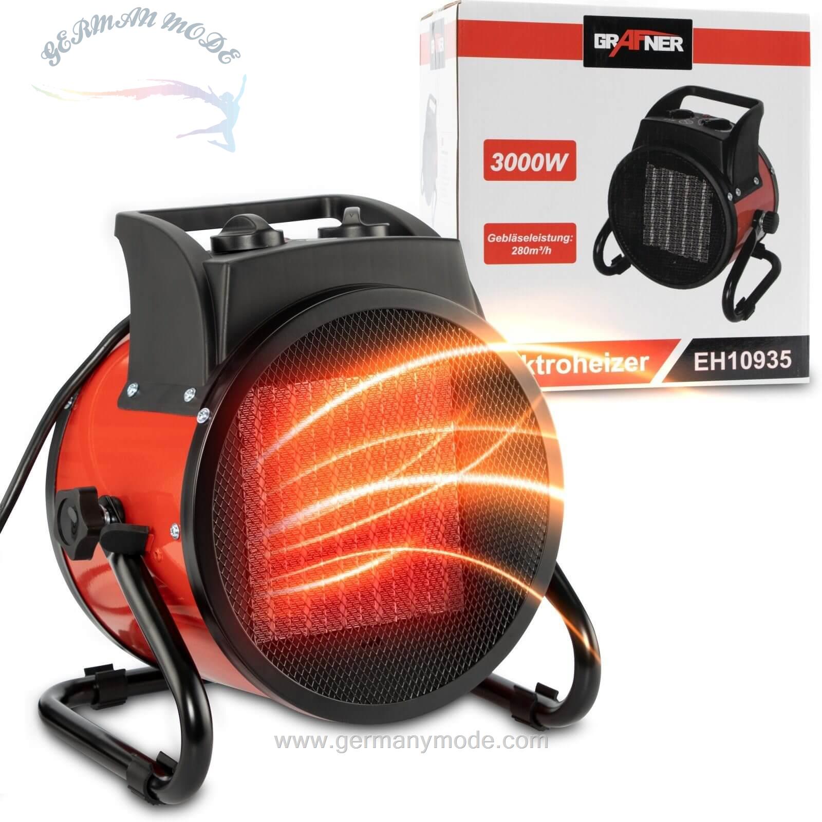 بخاری برقی گرافنر Grafner Heizgerät Grafner Elektroheizer 3000 Watt EH10935
