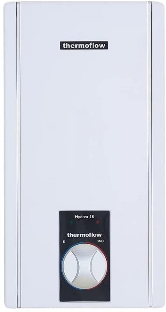 خرید از آمازون - آبگرمکن لحظه ای هیدرولیک Thermoflow Hydrex 18 kW 400 ولت مقاوم در برابر فشار | آبگرمکن تا 75 درجه سانتی گراد | اتصال G 1/2" | 10 لیتر در دقیقه | آبگرمکن لحظه ای برای دستشویی، دوش یا وان حمام