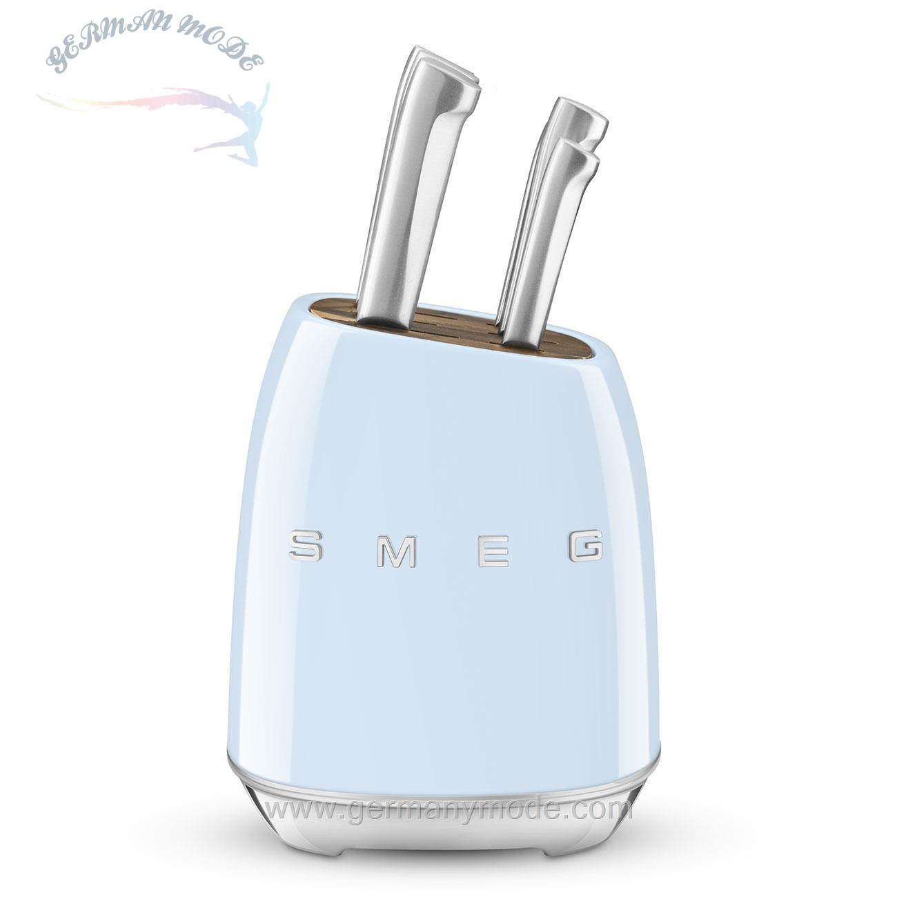 ست چاقو 6 پارچه اسمگ ایتالیا Smeg AccessoriesRetro-style KBSF01PB