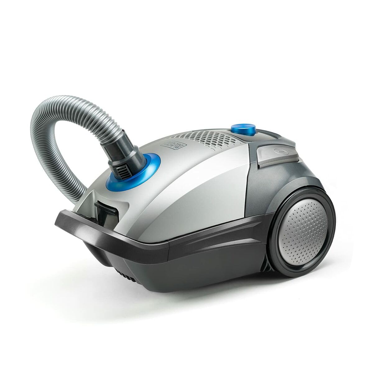 جارو برقی بلک اند دکر آمریکا BLACK+DECKER BXVMB700E با کیسه، 700 وات، 4 لیتر، خاکستری