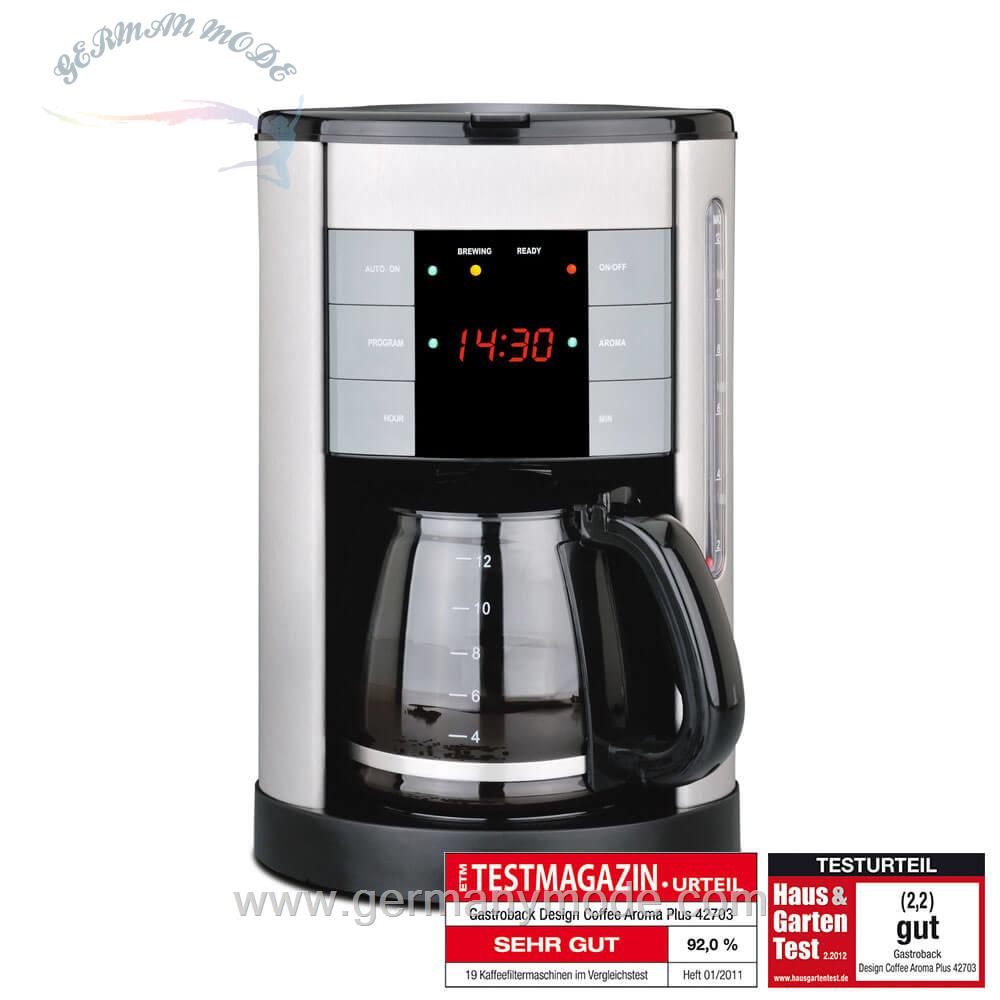 قهوه ساز گاستروبک آلمان Gastroback Design Coffee Aroma Plus 42703