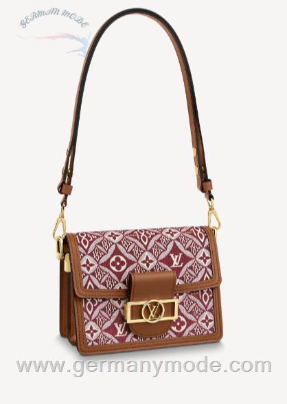 کیف دوشی زنانه لویی ویتون فرانسه LOUIS VUITTON SINCE 1854 DAUPHINE MINI M57172
