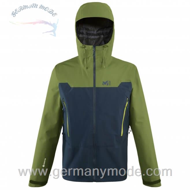 کاپشن مردانه اسکی و کوهنوردی میلت فرانسه Millet Gore-Tex Jacke für Herren - Khaki KAMET LIGHT GTX JKT M