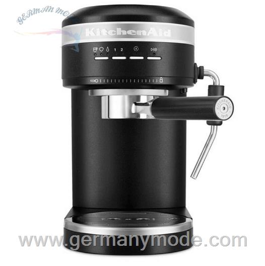 اسپرسو ساز کیچن اید آمریکا KitchenAid Artisan Espressomaschine, Siebträger, halbautomatisch GUSSEISEN SCHWARZ