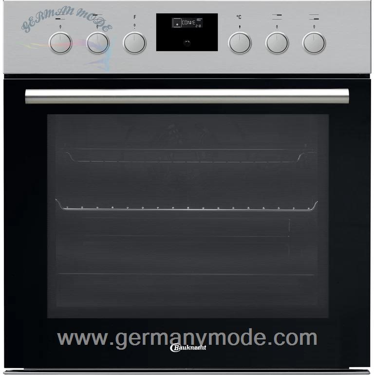 فر توکار باکنشت آلمان BAUKNECHT ELEKTRISCHER EINBAUHERD: FARBE EDELSTAHL, PYROLYSE - HIP2 EP8V IN