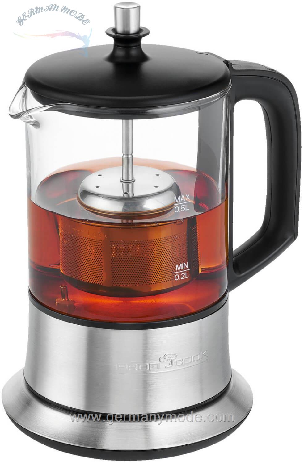چایی ساز پروفی کوک آلمان ProfiCook Wasser-/Teekocher PC-TK 1165-1100 W