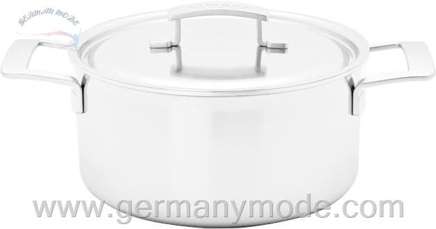 قابلمه 22 سانت صنعت دمایر بلژیک Demeyere Industry Topf mit Deckel 22 cm