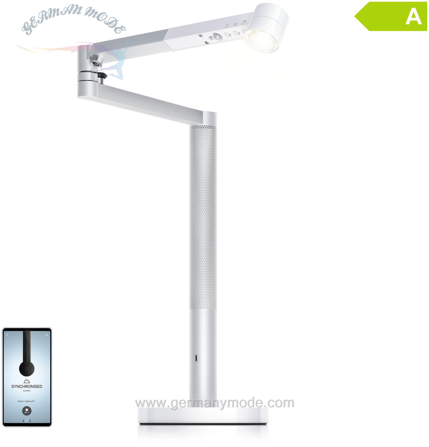 چراغ مطالعه دایسون انگلستان Dyson Lightcycle Morph Arbeitsplatzleuchte weiß silber
