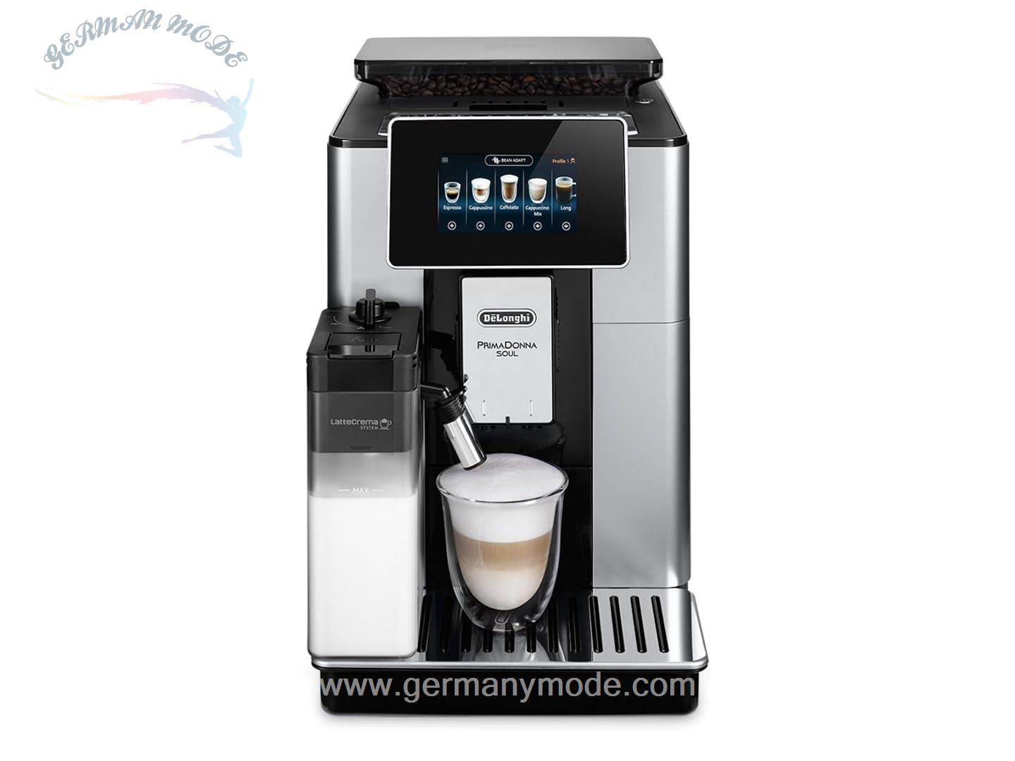 اسپرسو ساز قهوه ساز تمام اتوماتیک دلونگی ایتالیا DeLonghi ECAM610.55SB