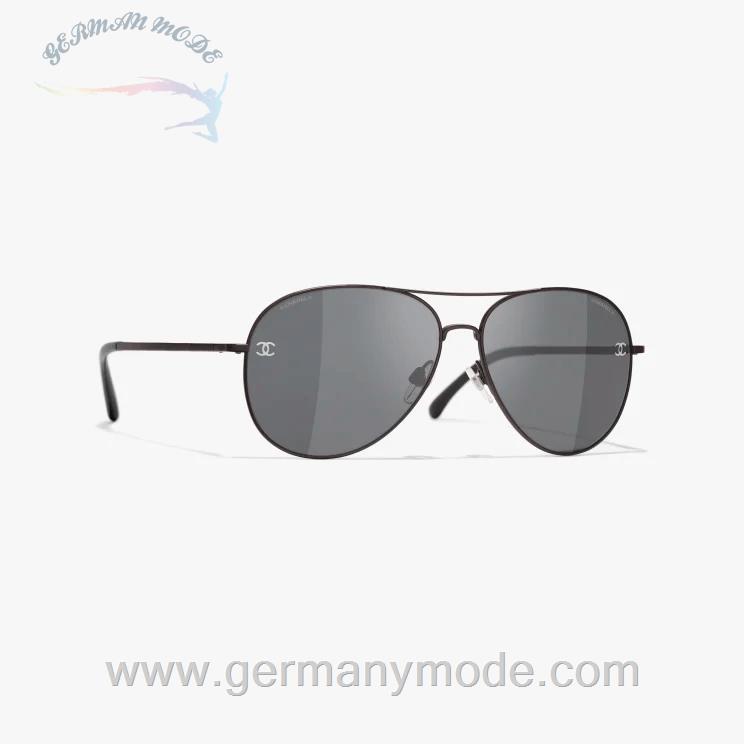 عینک آفتابی زنانه شنل فرانسه CHANEL PILOTENSONNENBRILLE 4189TQ C11287