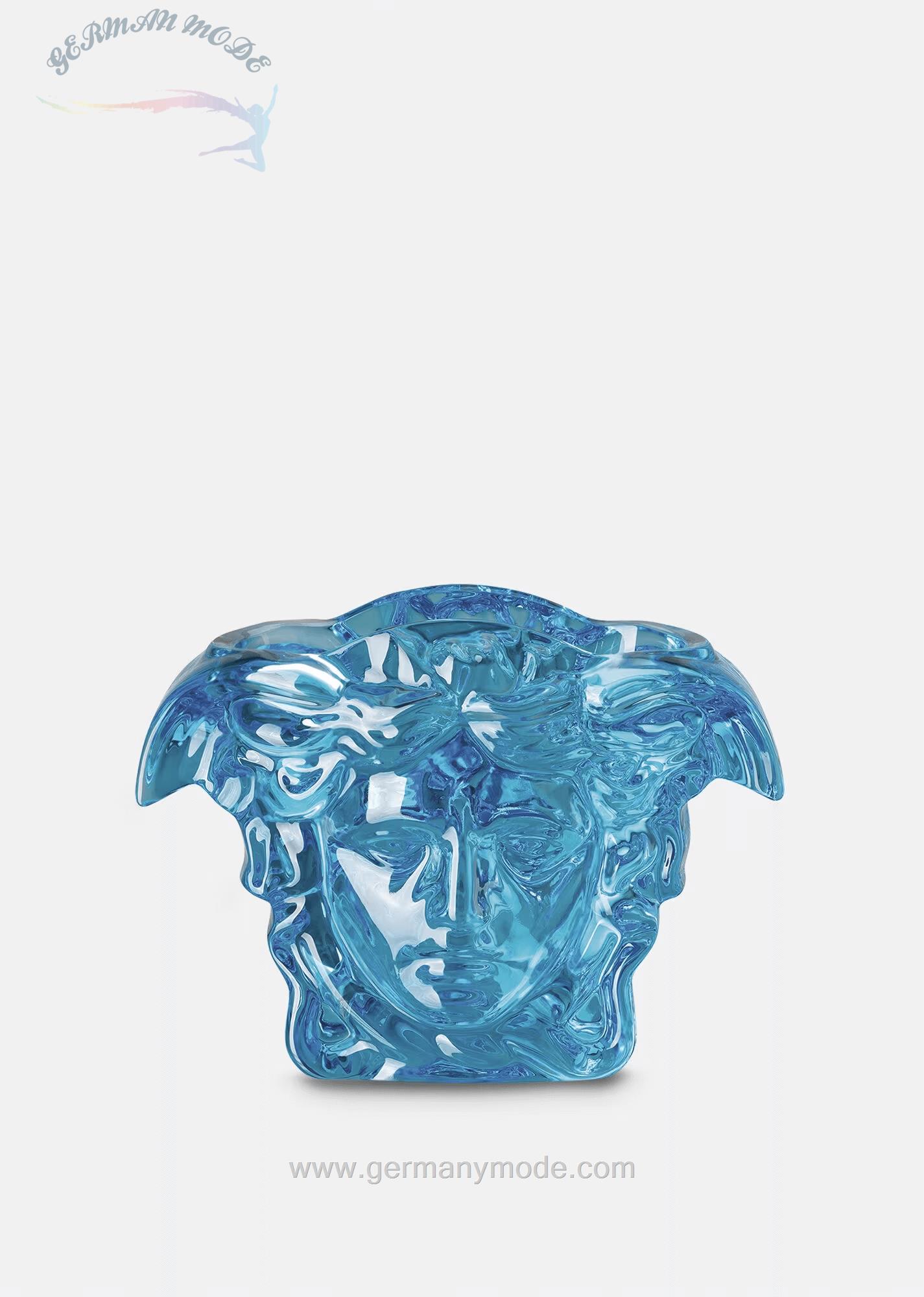 گلدان کریستال ورساچه ایتالیا VERSACE MEDUSA GRANDE KRISTALLVASE 19 CM