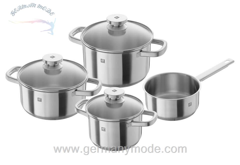 سرویس قابلمه 7 پارچه زولینگ آلمان Zwilling Topf-Set Joy Edelstahl 18/10 Set 4 tlg