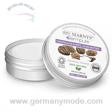 شی باتر کره شی محافظ پوست مو مارنیس اسپانیا MARNYS Organic Shea Butter DERM001