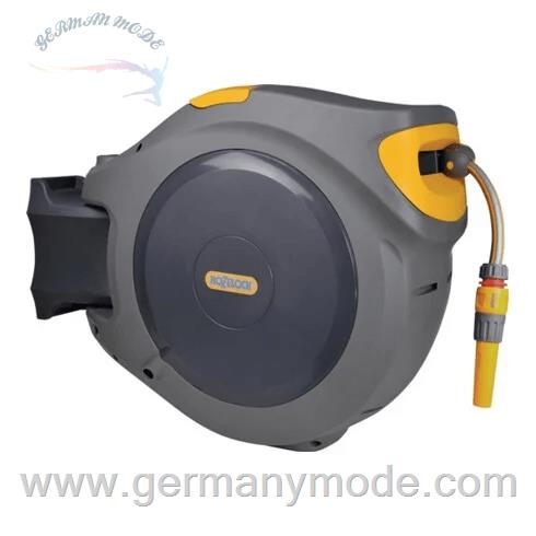 قرقره شیلنگ جمع کن اتوماتیک دیواری و شیلنگ 20 متری حوزلاک Hozelock Auto Reel-Schlauchbox mit 20-m-Schlauch (2401)