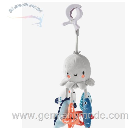 عروسک آویز کالسکه کودک ورت فرانسه Vertbaudet Babyspielzeug zum Aufhängen Wasserwelt - mehrfarbig