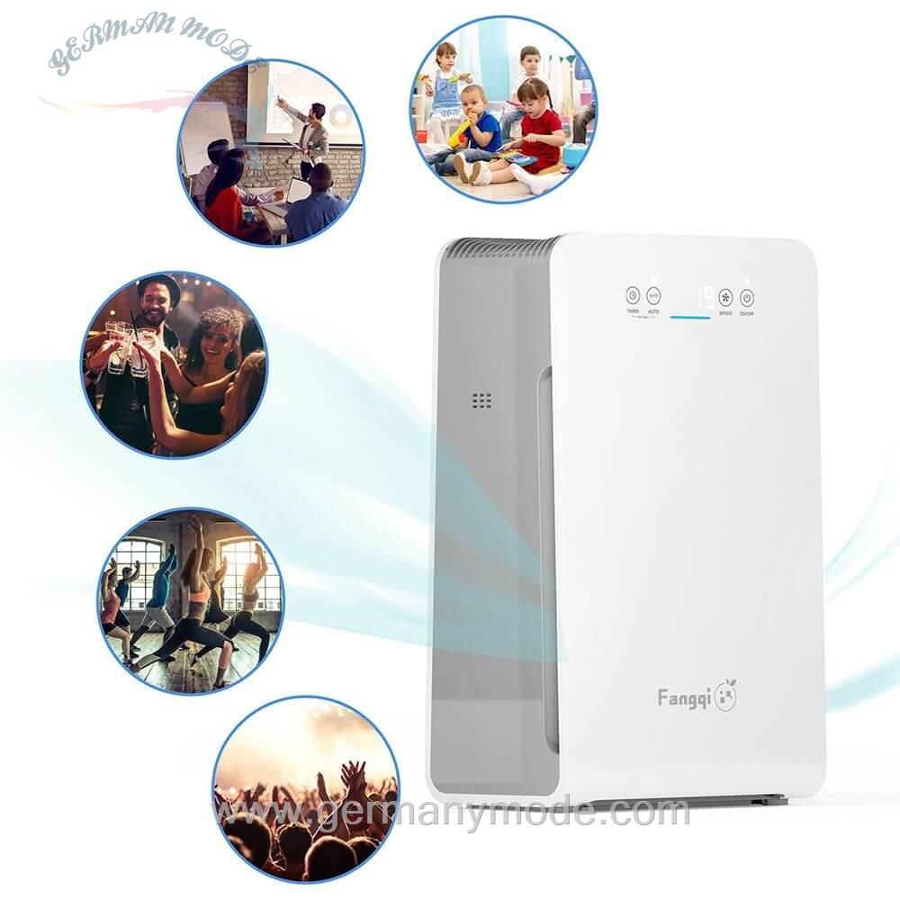 دستگاه تصفیه هوا آی هوم i@home Luftreiniger TKJ270F-A1- Negatives Ion-H12 HEPA-Filter