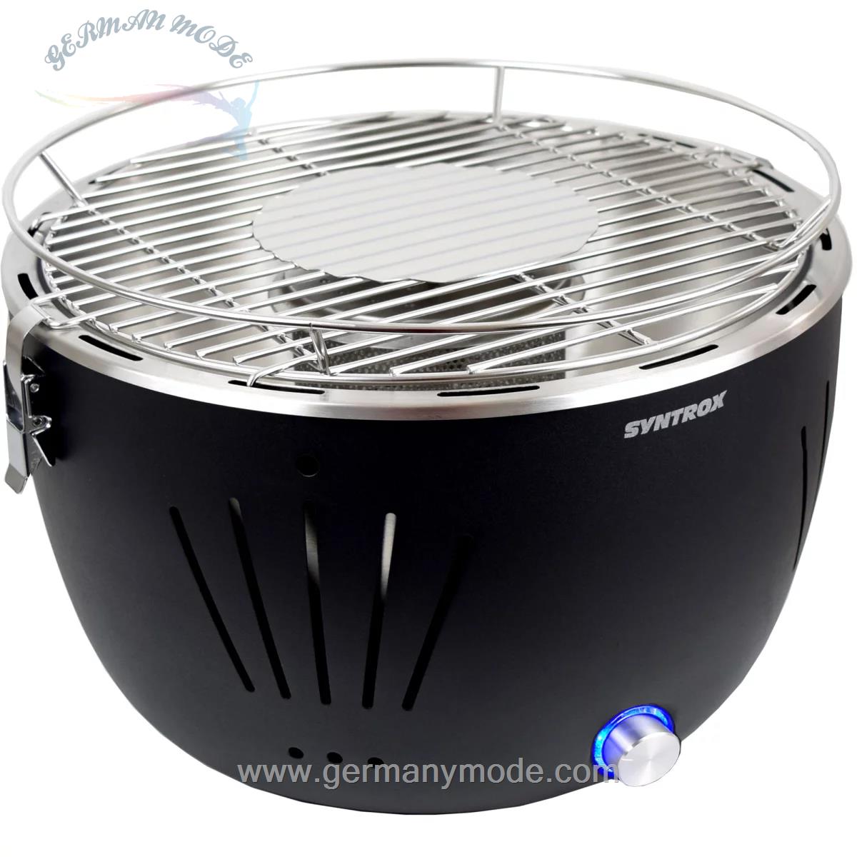 گریل باربیکیو کباب پز زغالی سینتروکس آلمان Syntrox Germany Holzkohlegrill Realdy mit Tasche Raucharm