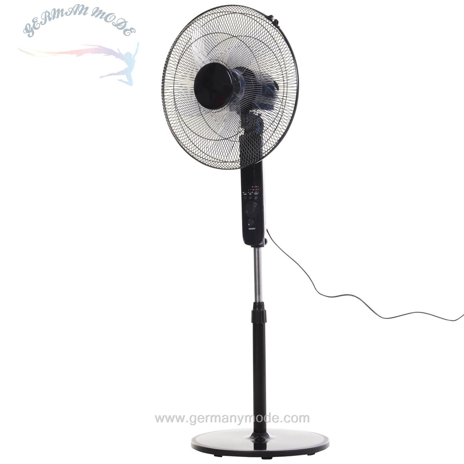 پنکه برقی پایه دار هام کام HOMCOM Standventilator Standventilator mit Fernbedienung