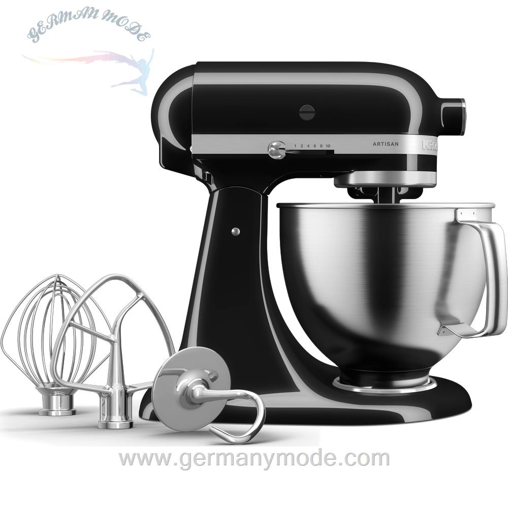 غذا ساز همه کاره کیچن اید آمریکا KitchenAid KÜCHENMASCHINE KIPPBARER MOTORKOPF 4,7L – ARTISAN BY YOU 5KSM193AD-Onyx schwarz