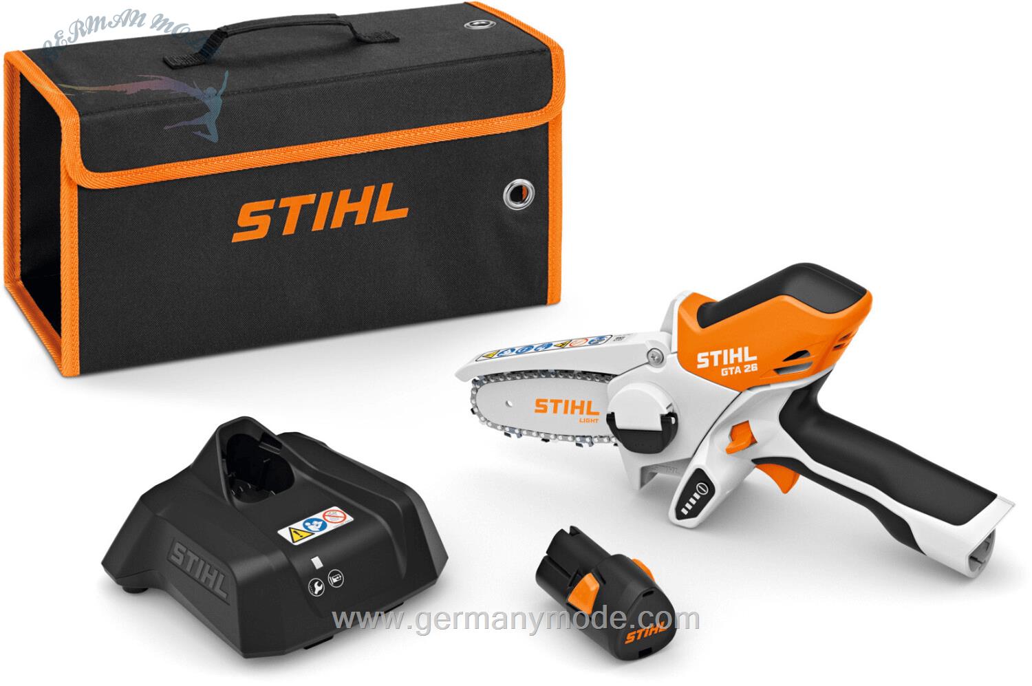 اره شارژی چوب بر اشتیل آلمان Stihl GTA 26 Set (1* Akku AS 2 und Ladegerät AL 1)