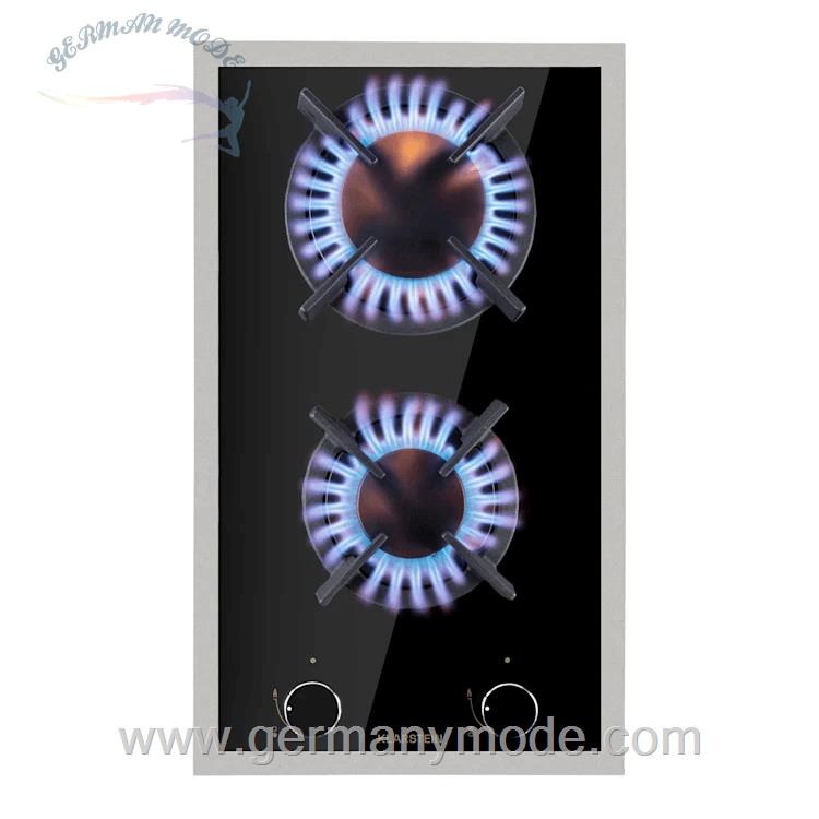 اجاق گاز 2 شعله توکار کلارشتاین آلمان Klarstein Goldflame Domino Prime Gaskochfeld