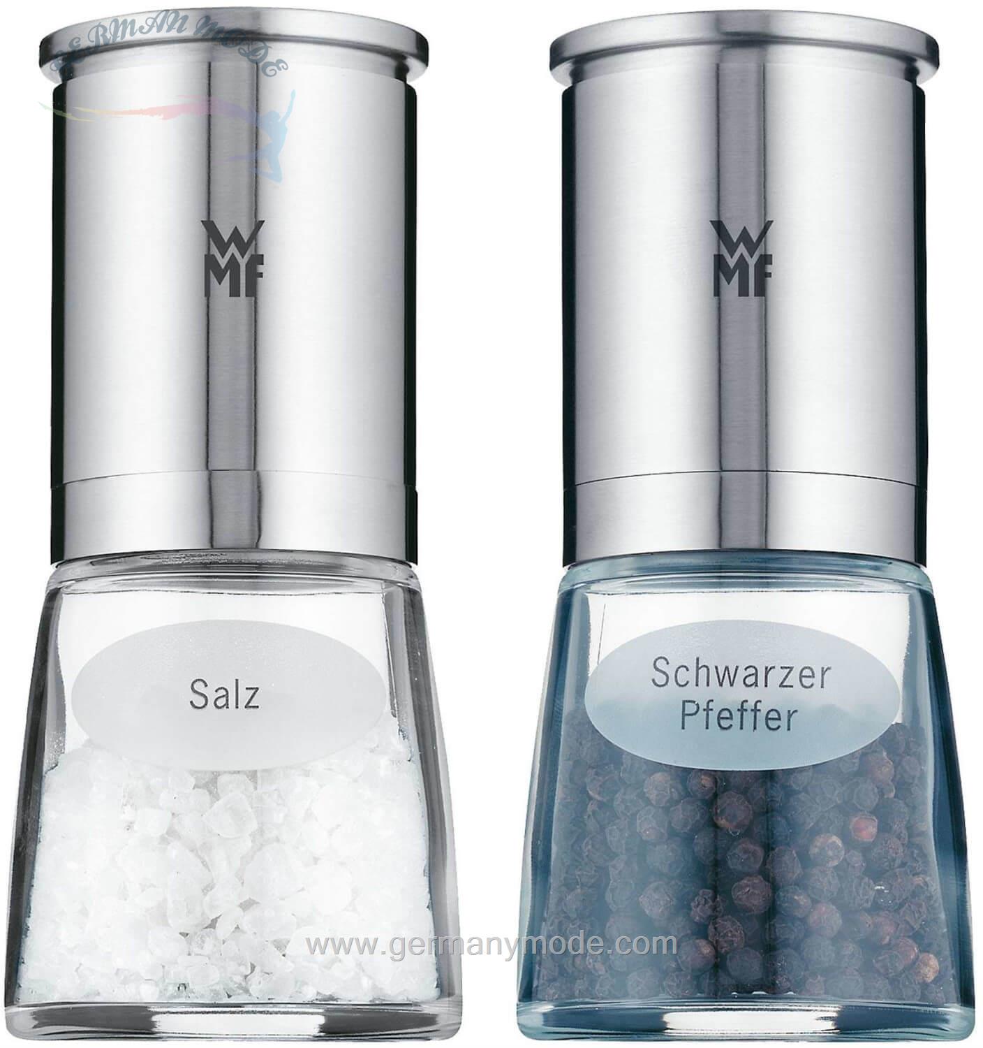 ست آسیاب نمک و فلفل وی ام اف آلمان WMF Ceramill De Luxe Gewürzmühlen Set 2 tlg