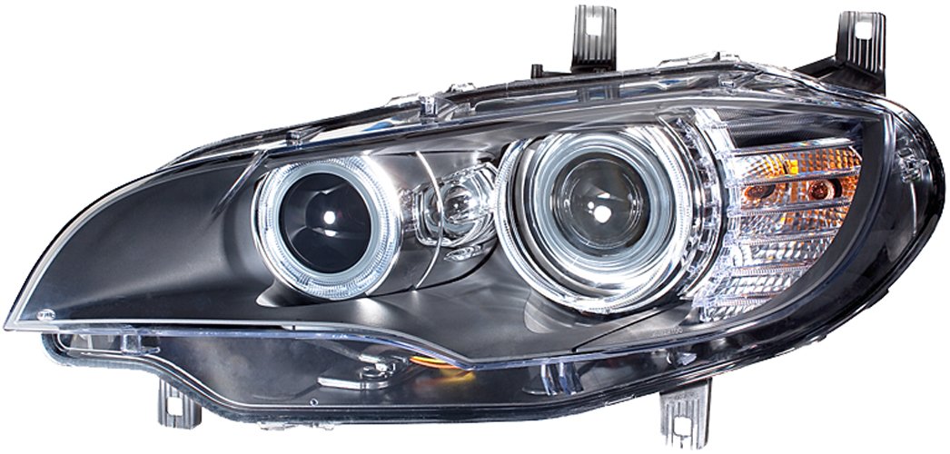 چراغ جلو خودرو HELLA 1ZS 009 645-521 Bi-Xenon/LED - برای BMW X6 (E71, E72) - ECE/CCC - برای ترافیک سمت راست - سمت راست
