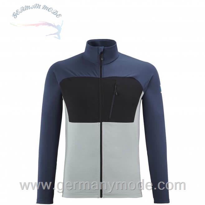 کاپشن اسکی و کوهنوردی مردانه میلت فرانسه Millet Mikropolar für Herren - grau TRILOGY LIGHTGRID JKT M
