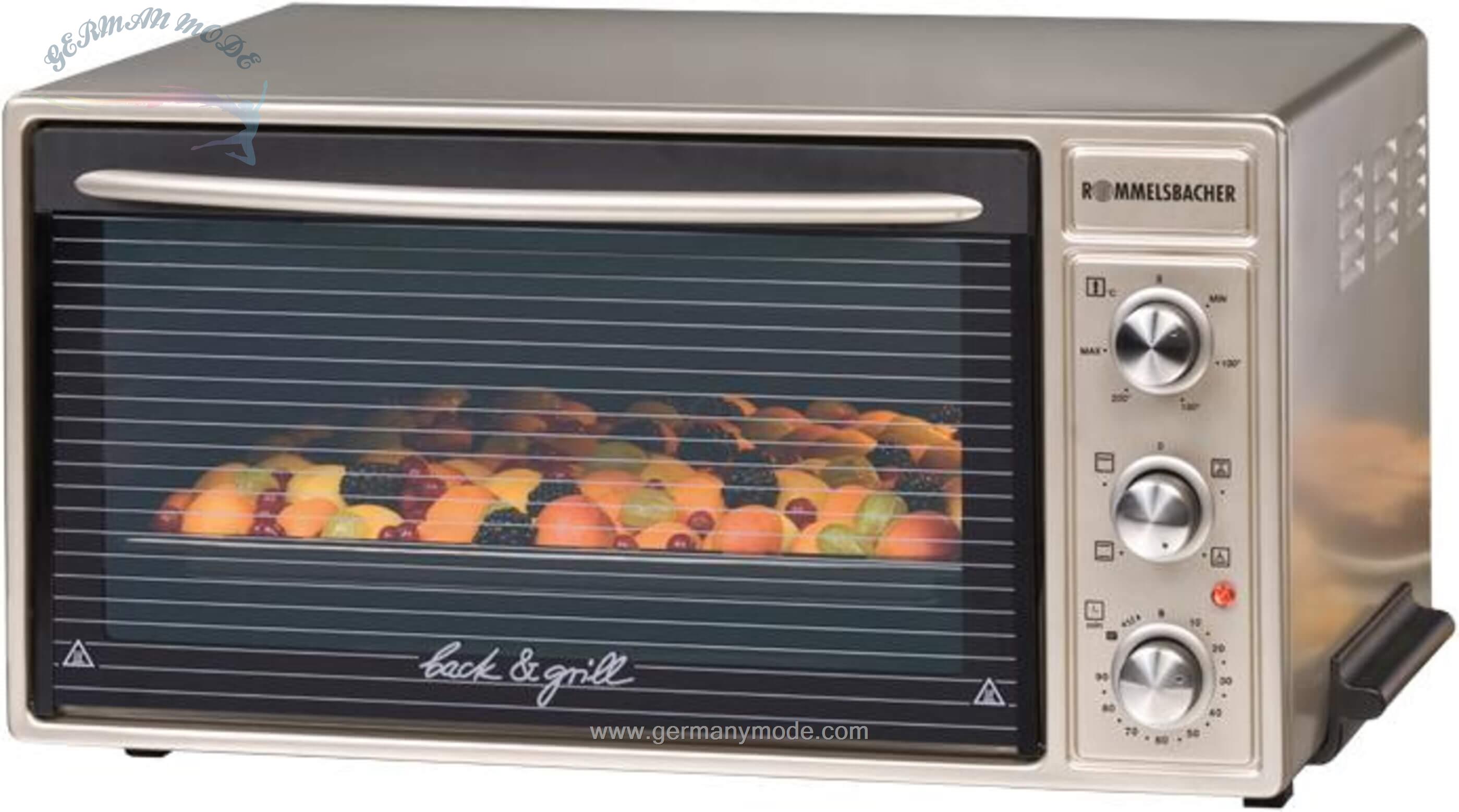 مایکروفر روملزباخر آلمان ROMMELSBACHER BG 1650 Minibackofen