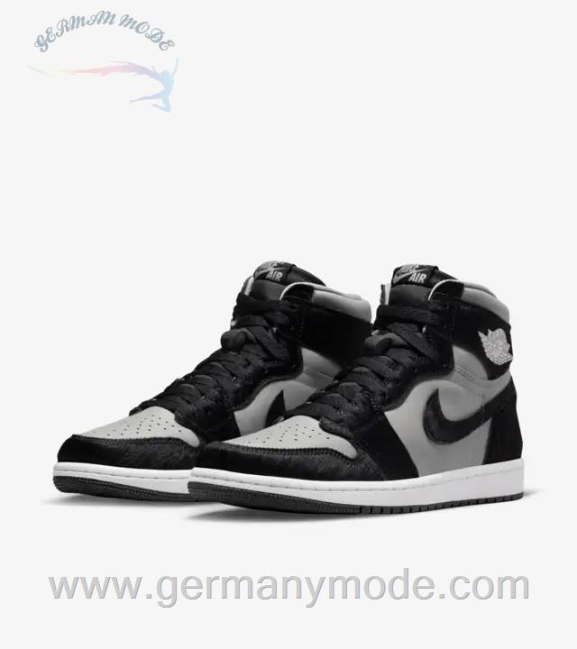 کتانی کلاسیک زنانه نایک آمریکا Nike Air Jordan 1 für Damen Medium Grey -DZ2523-001