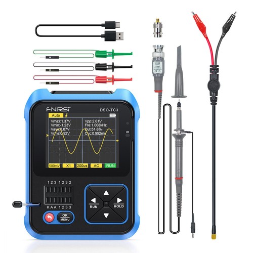 خرید از ایبی - ژنراتور سیگنال عملکرد تستر ترانزیستور اسیلوسکوپ دیجیتال DSO-TC3 3 در 1