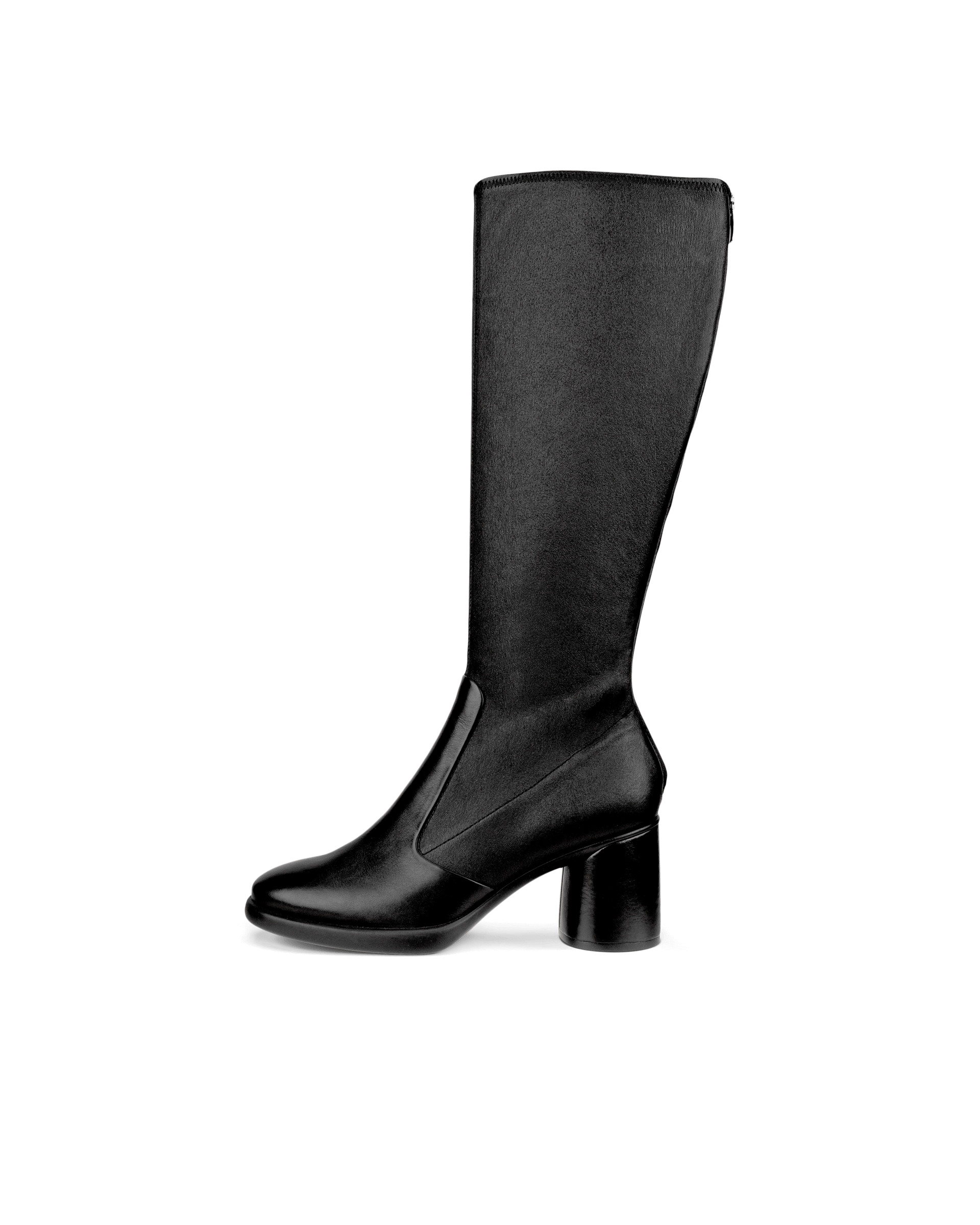 بوت زنانه اکو دانمارک ECCO SCULPTED LX 55 Damen Hoher Stiefel aus Leder Schwarz