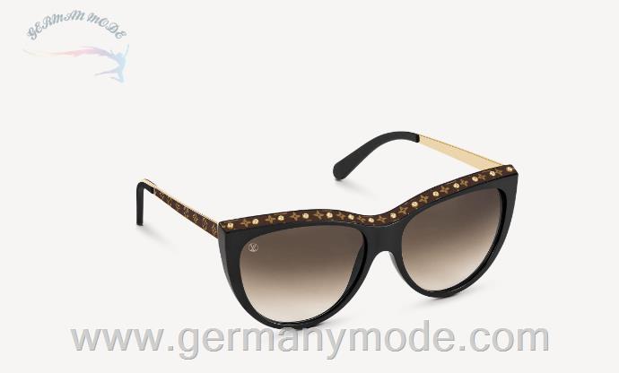 عینک آفتابی زنانه لویی ویتون فرانسه LOUIS VUITTON LA BOUM CANVAS SONNENBRILLE Z1147