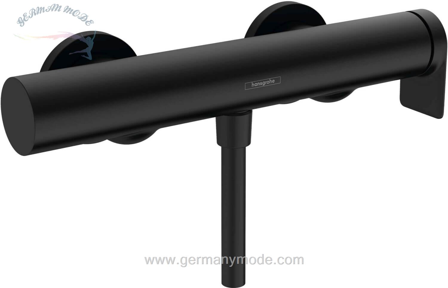 شیر مخلوط حمام هانس گروهه آلمان Hansgrohe Vivenis Einhebel Brausemischer Aufputz 75620 mattschwarz 75620670