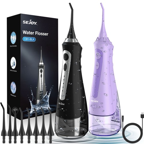 خرید از ایبی - SEJOY Electric Oral Irrigator Water Flosser Wireless 5 Modes Oral Irrigator Dental