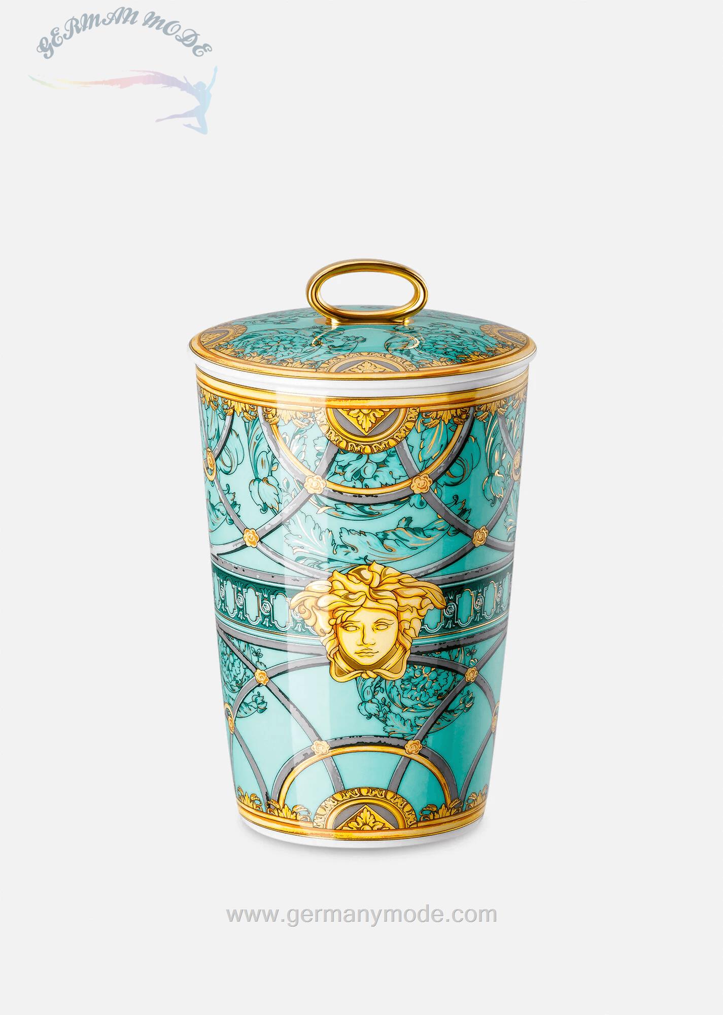 شمع معطر در دار ورساچه ایتالیا VERSACE SCALA DEL PALAZZO VERDE DUFTKERZE