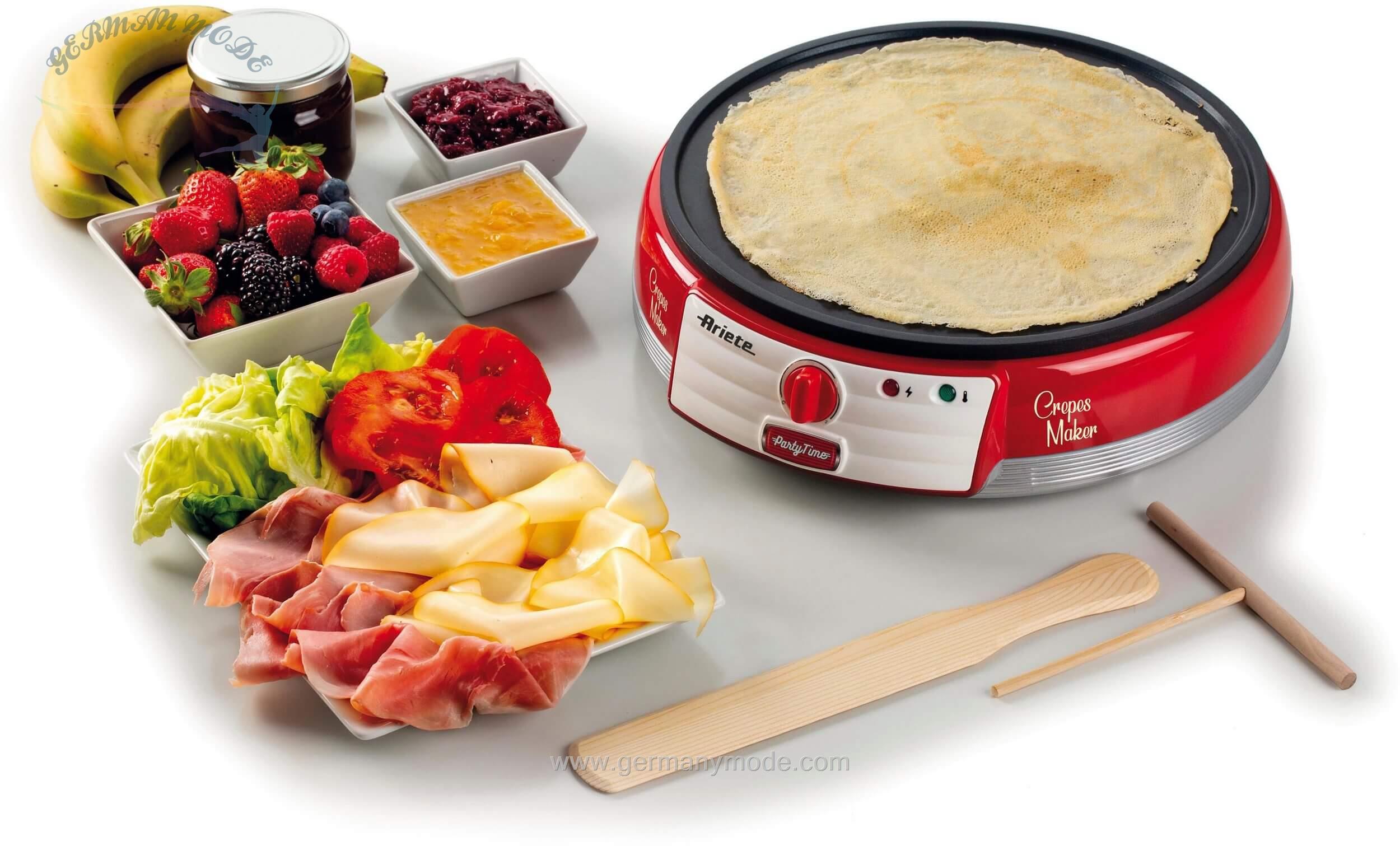 کرپ ساز آریته ایتالیا Ariete Crepes Maker Party Time-202- red