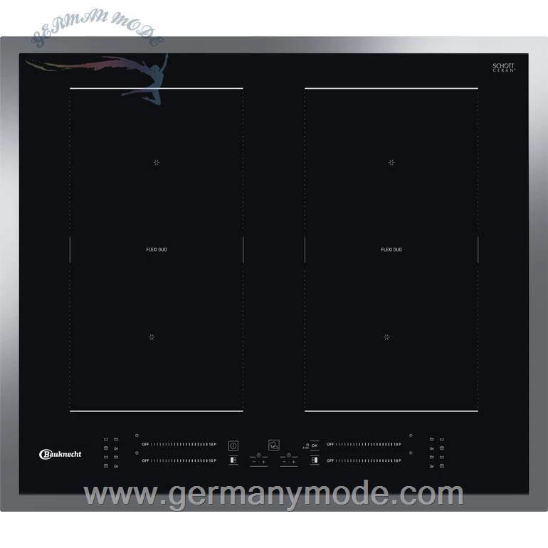 اجاق برقی 4 شعله باکنشت آلمان BAUKNECHT CERANKOCHFELD MIT INDUKTION - BS 4160C FT