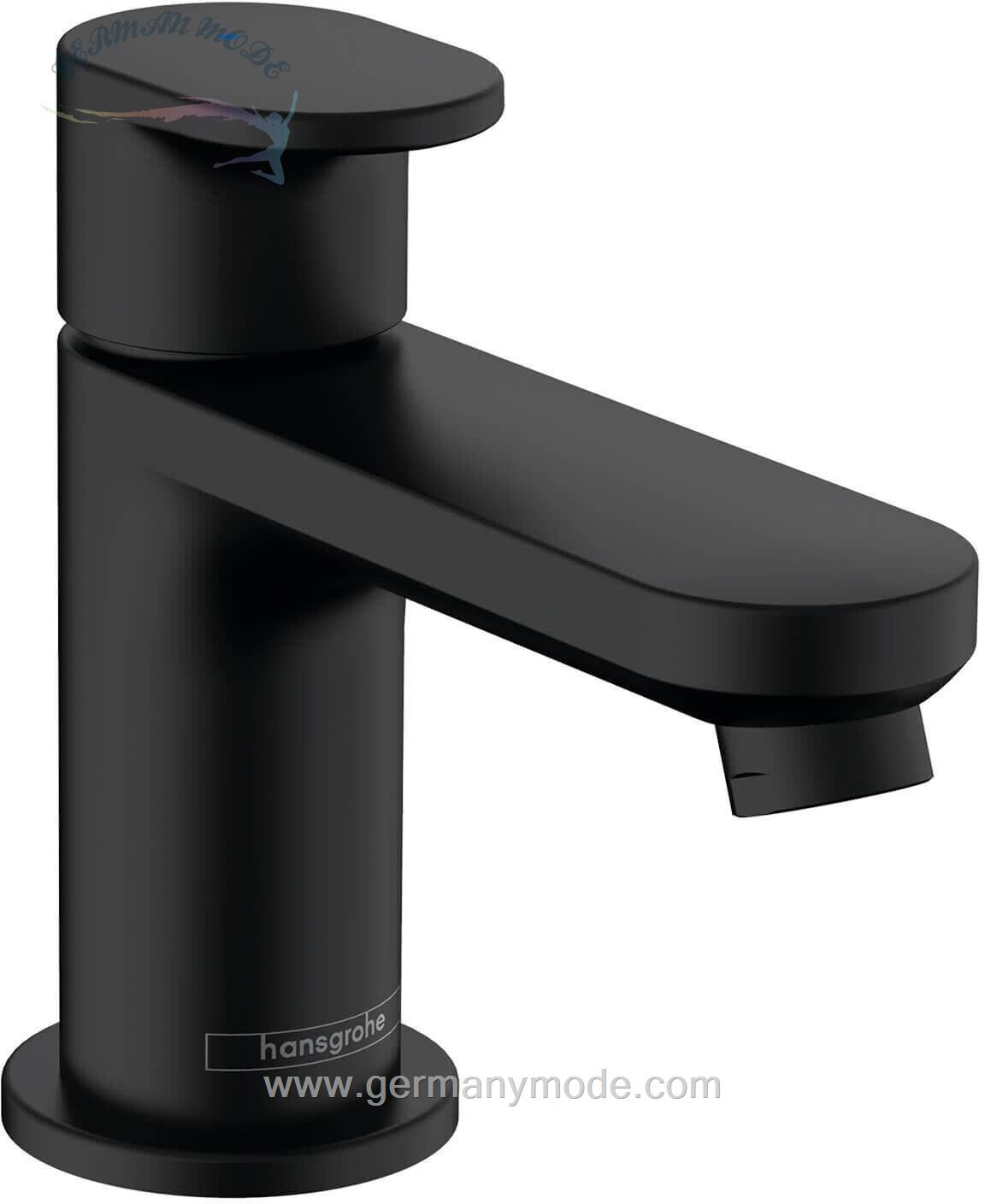 شیر روشویی پایه کوتاه هانس گروهه آلمان Hansgrohe Vernis Blend 70 H 109 ohne Ablaufgarnitur schwarz matt 71583670
