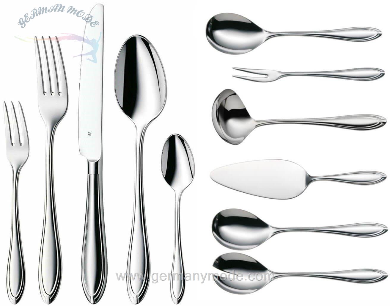 سرویس قاشق چنگال 66 پارچه وی ام اف آلمان WMF Verona Besteck-Set-66-teilig-12 Personen