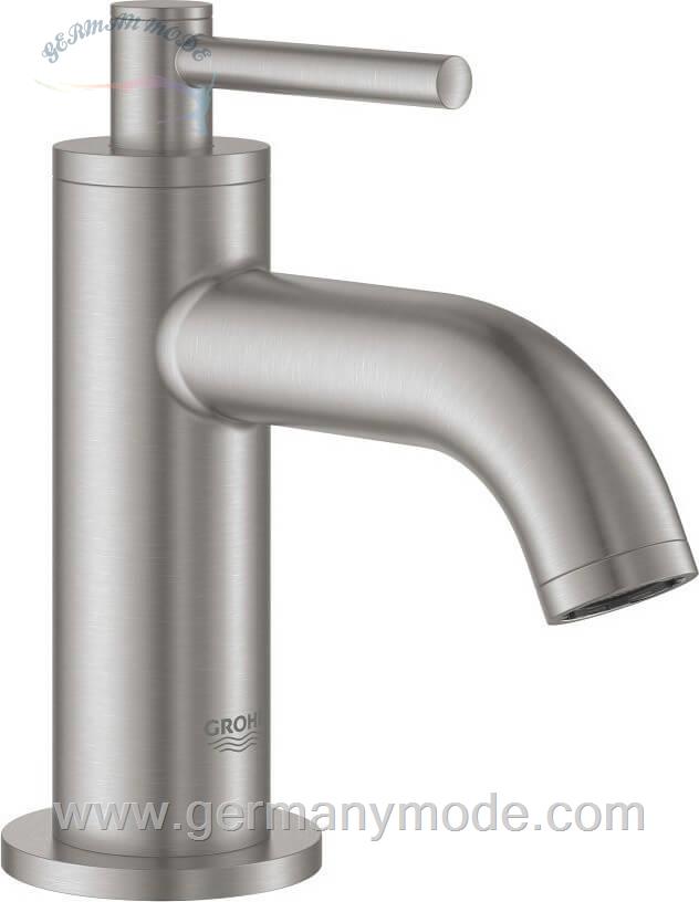 شیر مخلوط روشویی پایه کوتاه گروهه آلمان GROHE Atrio Standventil DN15 XS Size 20021 supersteel 20021DC3