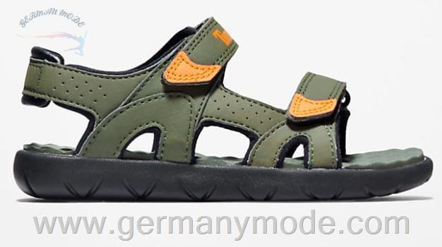 صندل بچگانه تیمبرلند آمریکا TIMBERLAND PERKINS ROW TODDLER DOUBLE STRAP SANDAL IN DARK GREEN