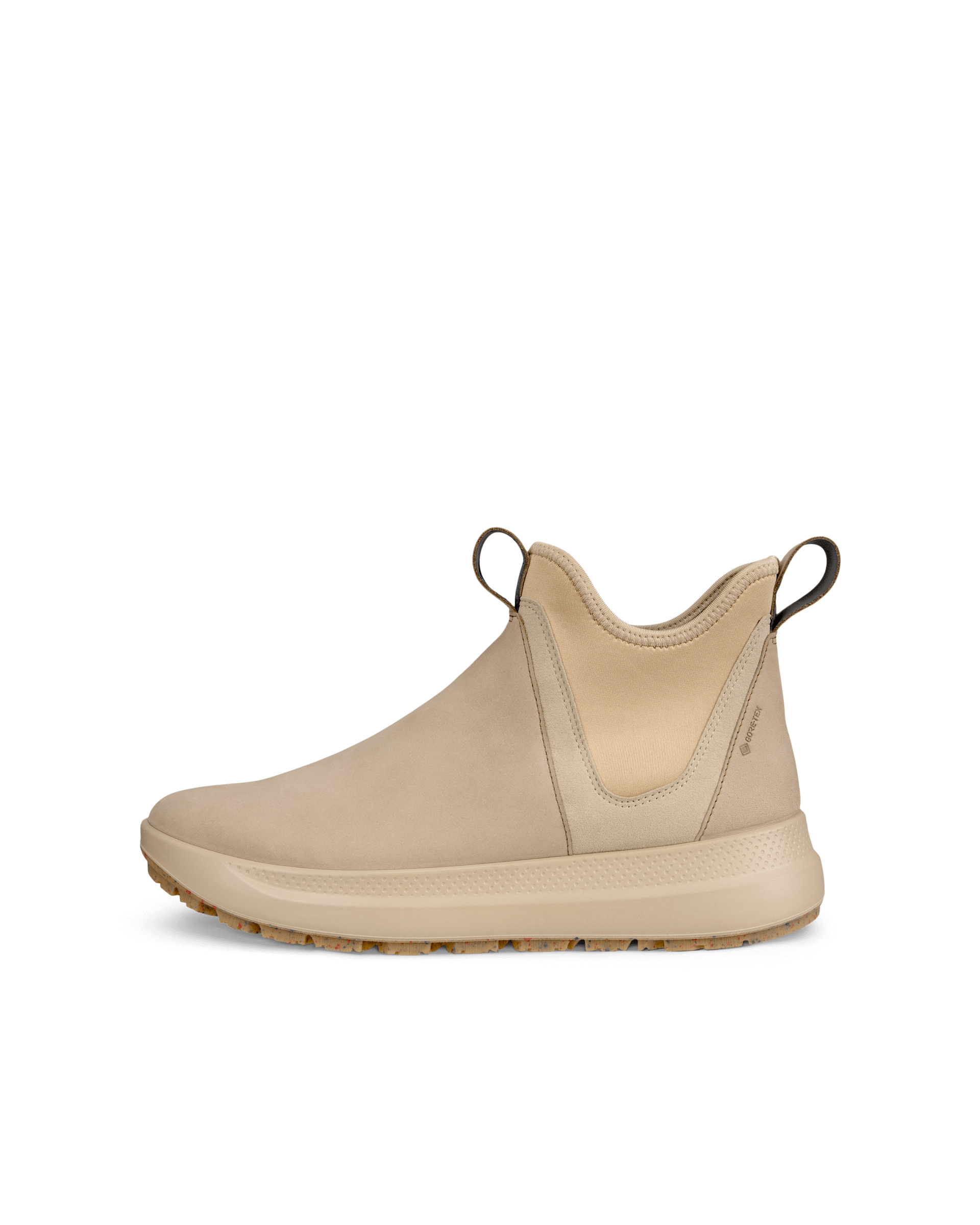 کفش اسپرت ضد آب زنانه اکو دانمارک ECCO SOLICE Damen Gore-Tex Outdoor-Stiefelette Beige