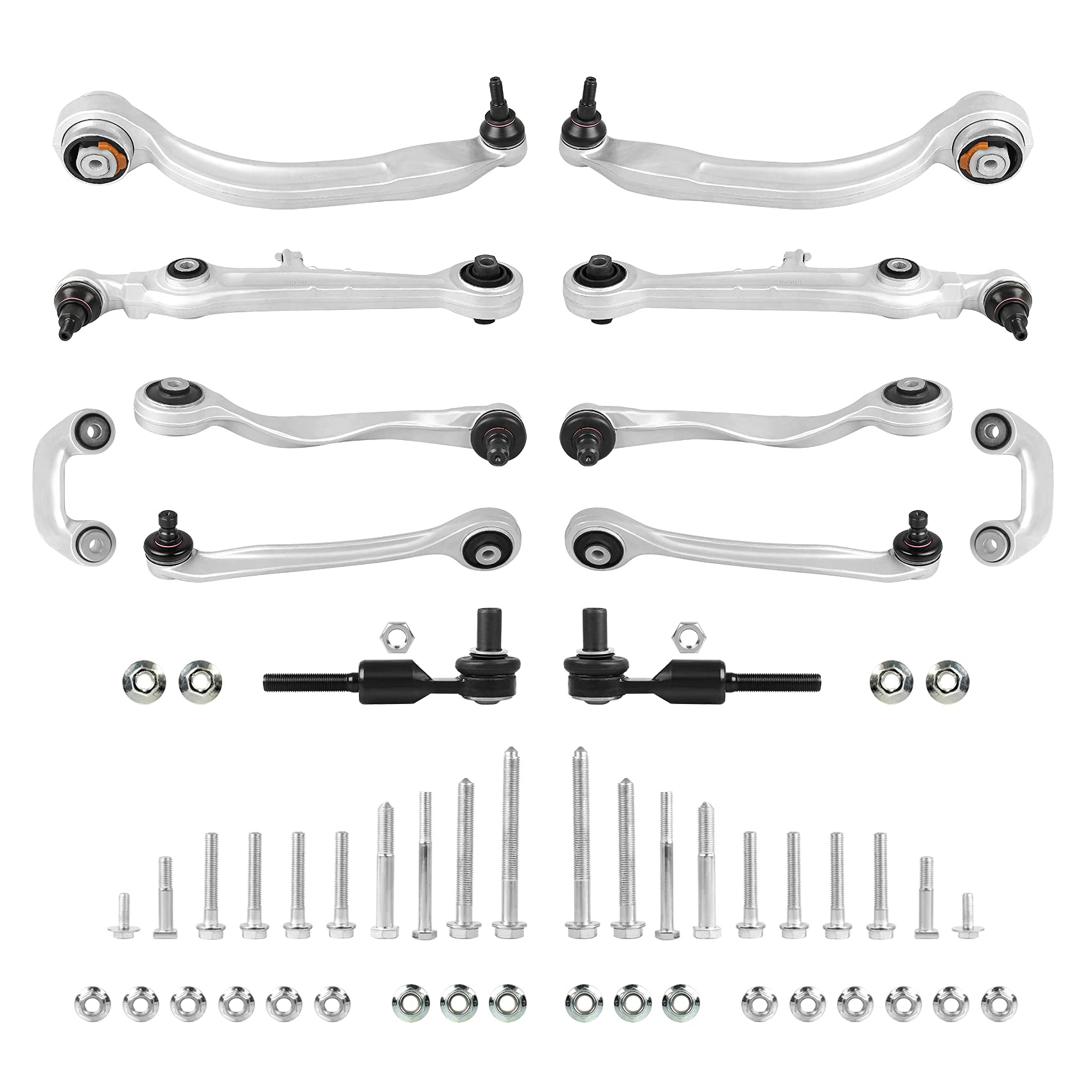 کیت تعمیرات DOCAS، جناغ، ست جناغی 8D0498998 برای A4 8D B5 A6 4B C5 VW P-assat 3B S-uperb (13 عدد) 8D0498998 A4(B5)+A6(C5)+P-assat(3B) -13 عدد