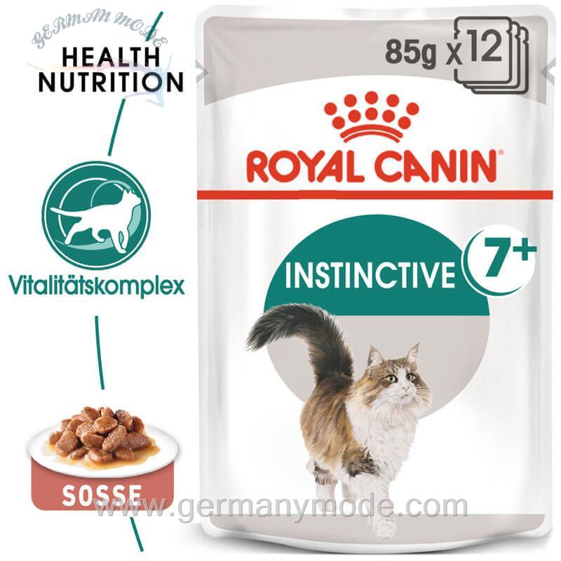 غذا مرطوب گربه رویال کنینRoyal Canin Instinctive 7+ 12x85g in Soße