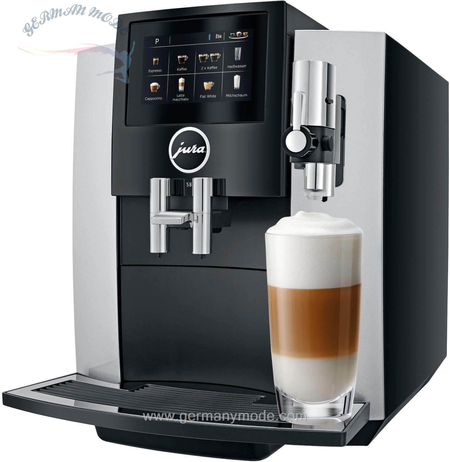 اسپرسو ساز جورا سوئیس JURA Kaffeevollautomat 15202 S8 Moonlight Silver