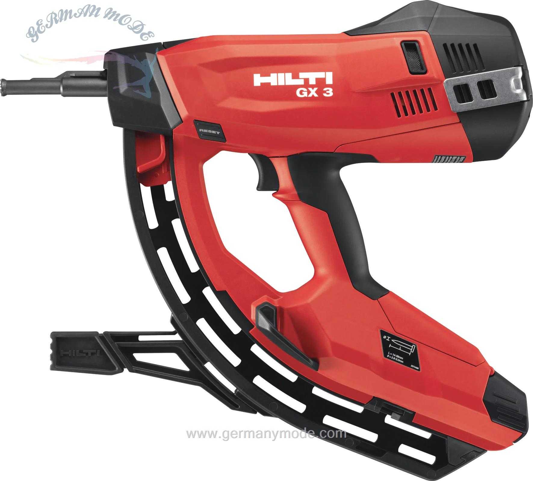 تفنگ میخکوب هیلتی لیختن اشتاین HILTI GX 3 GASBETRIEBENES SETZGERÄT