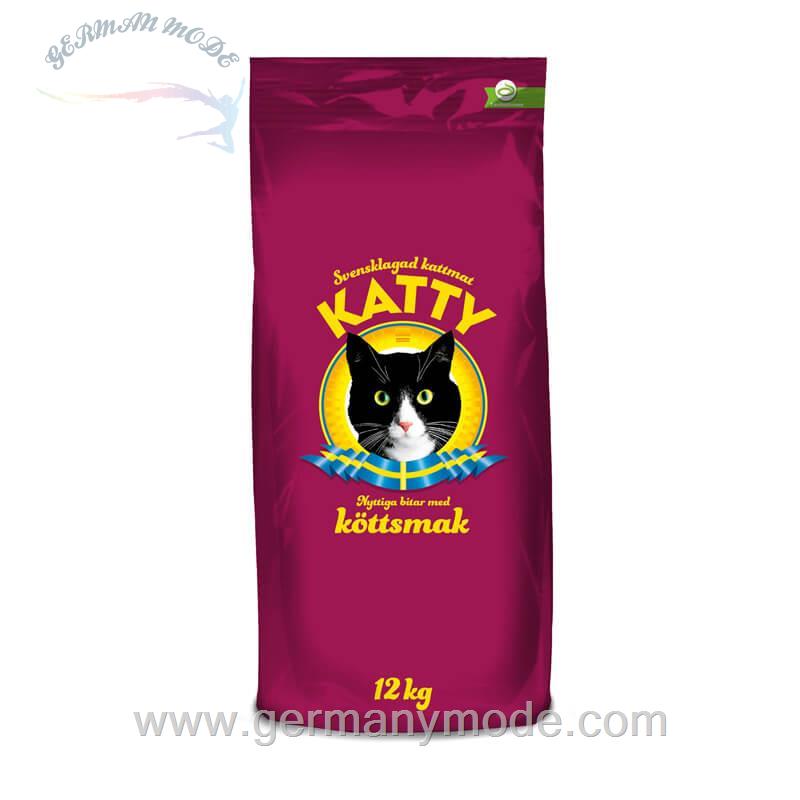 غذا خشک گربه بوزیتا آلمان Bozita KATTY Nyttiga Bitar Kött 12kg