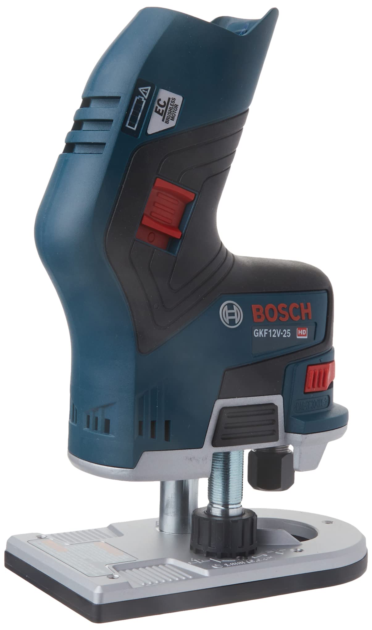 خرید از آمازون - روتر لبه کف دست بدون برس 12 V Max EC (ابزار برهنه) GKF12V-25N